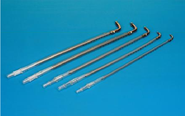 Venous Cannula with Right Angle Metal Tip