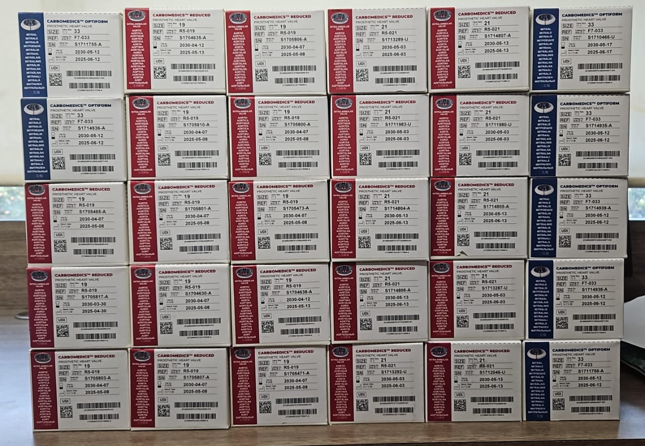 CARBOMEDICS Aortic and Mitral Heart Valves